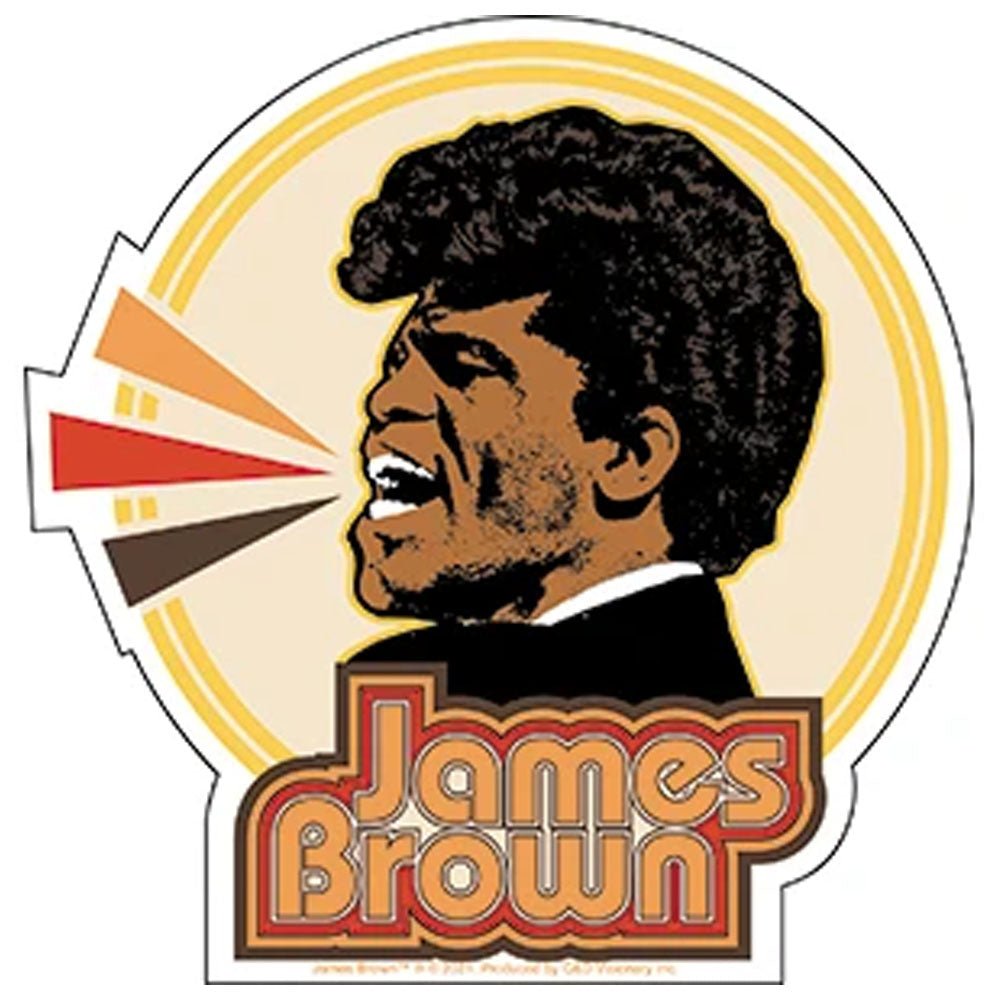 JAMES BROWN ジェームスブラウン - Circle / ステッカー - PGS